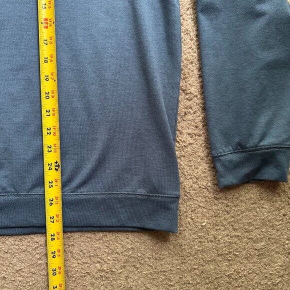 Puma Sweater Mens XL Crewneck Pullover Blue Long Sleeve - Picture 9 of 10